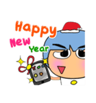 Kapi. Merry Christmas（個別スタンプ：14）