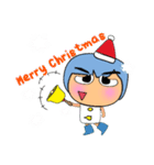 Kapi. Merry Christmas（個別スタンプ：17）