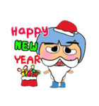 Kapi. Merry Christmas（個別スタンプ：21）