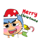 Kapi. Merry Christmas（個別スタンプ：22）