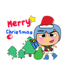 Kapi. Merry Christmas（個別スタンプ：26）