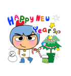 Kapi. Merry Christmas（個別スタンプ：27）