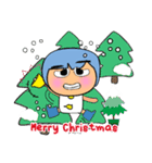 Kapi. Merry Christmas（個別スタンプ：32）