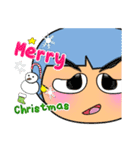 Kapi. Merry Christmas（個別スタンプ：37）