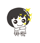 Rice spoon is black（個別スタンプ：17）