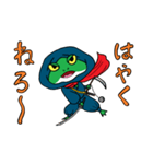 舌のながーいガマ忍者（個別スタンプ：5）