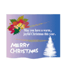 クリスマスグリーティングカード02（個別スタンプ：3）