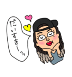 日常会話〜とあるカップル編〜（個別スタンプ：4）