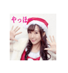 松原みずきサンタ版スタンプ（個別スタンプ：9）