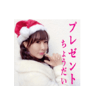 松原みずきサンタ版スタンプ（個別スタンプ：13）