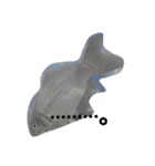 金魚さん<+))><<（個別スタンプ：13）