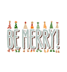 Happy Holidays Sticker:Christmas message（個別スタンプ：14）