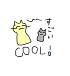 にこにこ猫と子猫（個別スタンプ：2）
