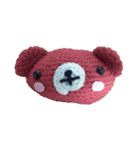 やさしいあみぐるみ（個別スタンプ：3）