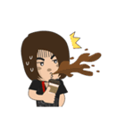 [Animation Ver.] Taklong Story ＆ Friends（個別スタンプ：18）