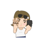[Animation Ver.] Taklong Story ＆ Friends（個別スタンプ：21）