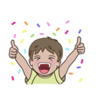 Q little boy（個別スタンプ：20）