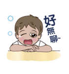 Q little boy（個別スタンプ：38）