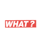 Red Words（個別スタンプ：2）