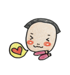 おでこちゃんのかわいいほのぼのスタンプ（個別スタンプ：28）