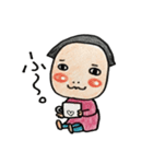 おでこちゃんのかわいいほのぼのスタンプ（個別スタンプ：40）