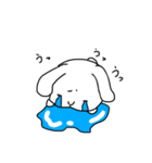 フツーだね。だんごうさぎさん（個別スタンプ：11）