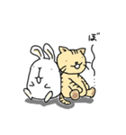 フツーだね。だんごうさぎさん（個別スタンプ：20）