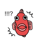 お魚のゆるいスタンプ（個別スタンプ：12）