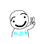 たれ眉の人のつぶやき（個別スタンプ：7）