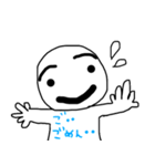 たれ眉の人のつぶやき（個別スタンプ：8）