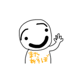 たれ眉の人のつぶやき（個別スタンプ：27）