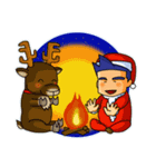 俺、サンタひら（個別スタンプ：8）