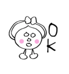 おしゃべりドロップ（個別スタンプ：3）