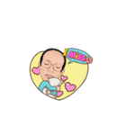 I AM Bald head（個別スタンプ：5）