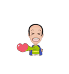 I AM Bald head（個別スタンプ：16）