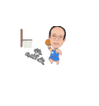 I AM Bald head（個別スタンプ：18）