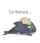 Okla: The Space Orca（個別スタンプ：34）