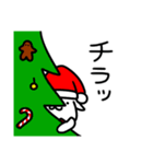 クリスマス用ワンコサンタ（個別スタンプ：6）