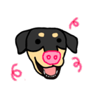 Mix dog kanji（個別スタンプ：7）