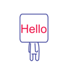 head square（個別スタンプ：2）