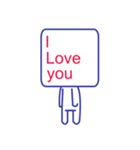 head square（個別スタンプ：4）