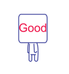 head square（個別スタンプ：19）