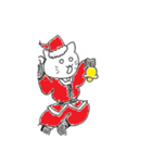亀岡たわ太のクリスマスキャラクター（個別スタンプ：1）