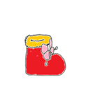 亀岡たわ太のクリスマスキャラクター（個別スタンプ：4）
