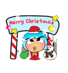 Shiro.V17 Merry Christmas（個別スタンプ：1）