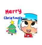 Shiro.V17 Merry Christmas（個別スタンプ：34）