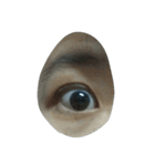 an eye.....can tell you something（個別スタンプ：6）