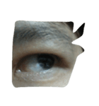 an eye.....can tell you something（個別スタンプ：7）