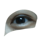 an eye.....can tell you something（個別スタンプ：8）