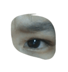 an eye.....can tell you something（個別スタンプ：14）